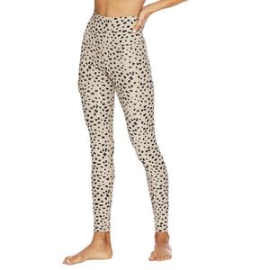 Beach Riot Ayla Leggings Taupe Spot L